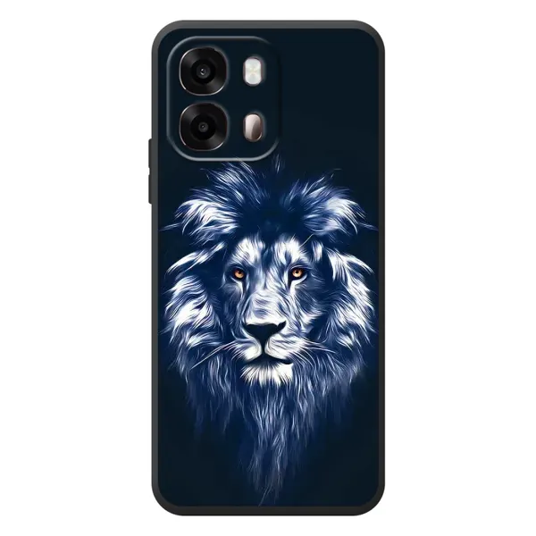 Чехол с принтом «Синий Лев» для OPPO A6s