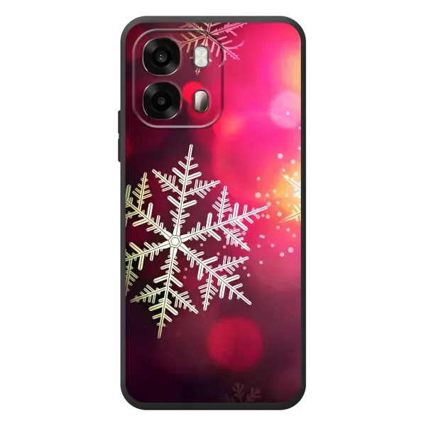 Чехол с принтом «Снежинка» для OPPO A6s