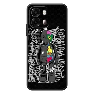 Чехлы для OPPO A6s - Bearbrick Louis Vuitton (PREMIUMPrint) (Стиль Bearbrick)