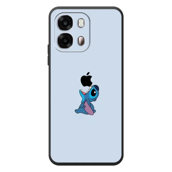Чохол з принтом «Stitch apple» для OPPO A6s
