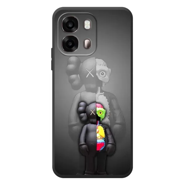 Чехол с принтом «Тело Bearbrick» для OPPO A6s