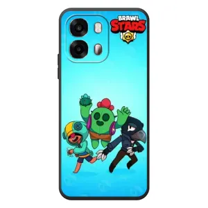 Чехлы Brawl Stars для OPPO A6s (AlphaPrint) (Трио героев)
