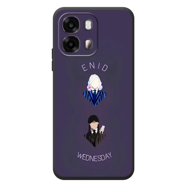 Чехол с принтом «Уэнздей и подруга» для OPPO A6s Чехол с принтом «Уэнздей и подруга» для OPPO A6s