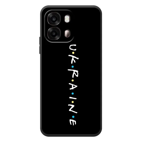 Чехол с принтом «UKRAINE» для OPPO A6s
