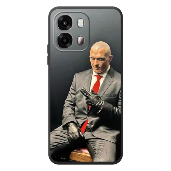 Чехол с принтом «Усик Hitman» для OPPO A6s