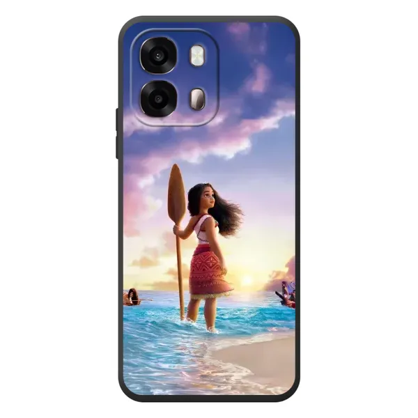 Чехол с принтом «Моана с веслом» для OPPO A6s
