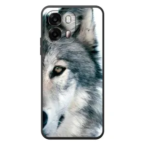 Чехлы с картинками животных OPPO A6s (Волк)