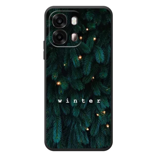 Чехол с принтом «Winter» для OPPO A6s