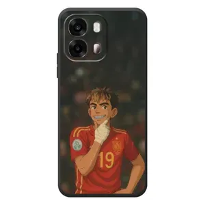 Чохол з футболістом Ламін Ямаль OPPO A6s (Ямаль аніме)
