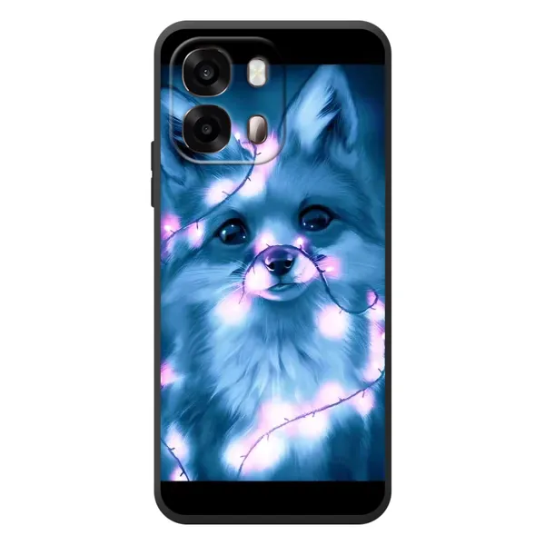 Чехол с принтом «Яркая лисичка» для OPPO A6s