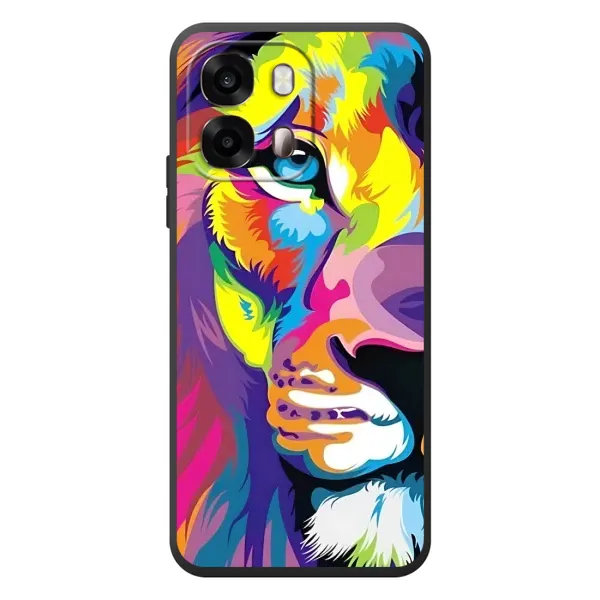 Чехол с принтом «Яркий Лев» для OPPO A6s