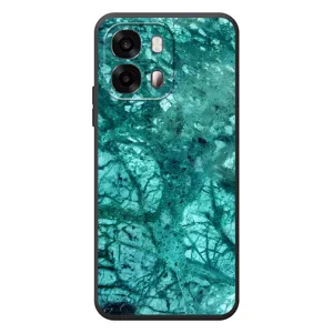 Мраморний чехол на OPPO A6s (VPrint) (Зелений мрамор)