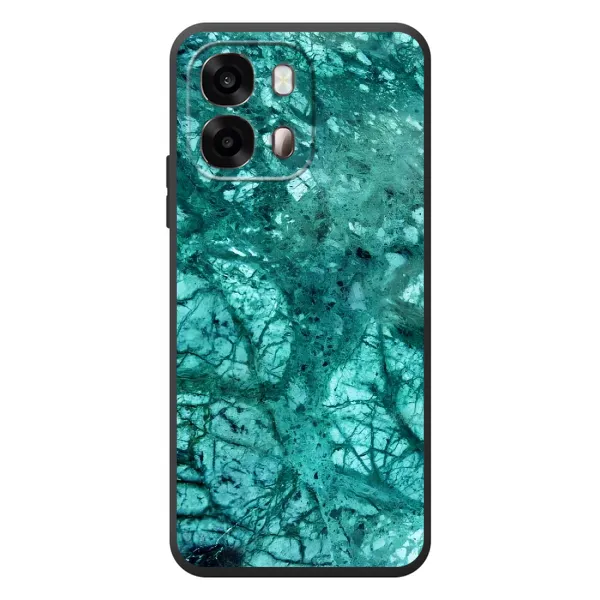 Чохол з принтом «Зелений мрамор» для OPPO A6s Чохол з принтом «Зелений мрамор» для OPPO A6s