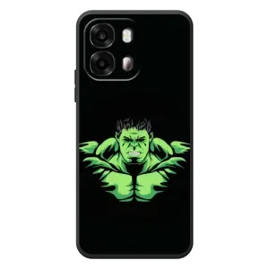 Чохли з героями Марвел OPPO A6s (VPrint) (Зелений Халк)