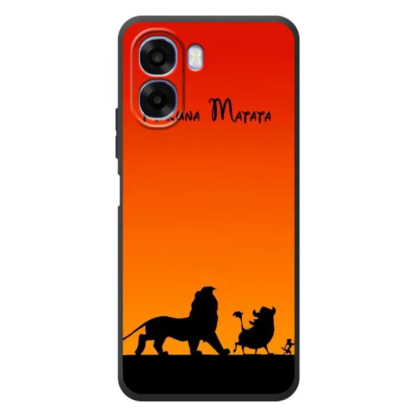 Чехол с принтом «Акуна Матата закат» для OPPO A6x