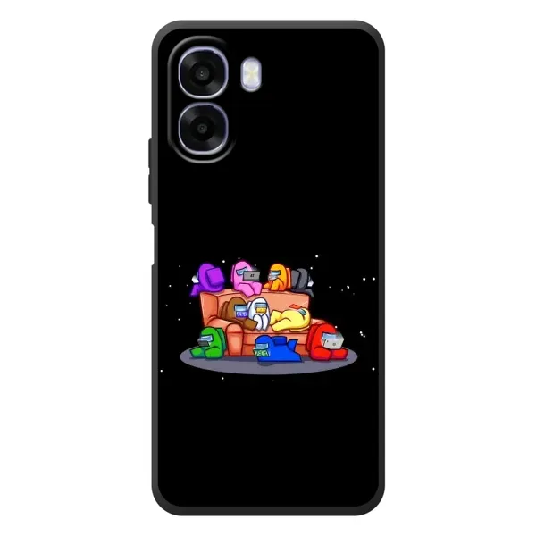 Чехол с принтом «Амонг-ас» для OPPO A6x