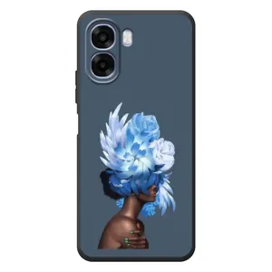 Чехлы (ART) Цветы на OPPO A6x (VPrint) (Цветы на голове)