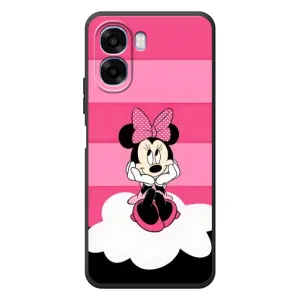 Эксклюзивный чехол для OPPO A6x (AlphaPrint - Мультяшные) (Девочка Maus)