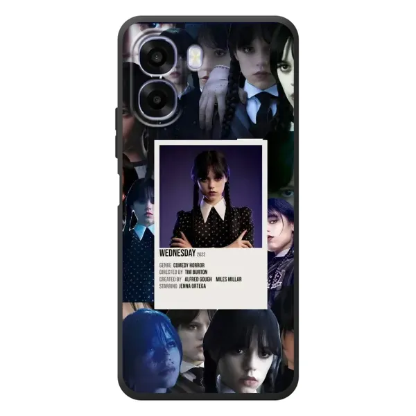 Чехол с принтом «коллаж Уэнздей» для OPPO A6x Чехол с принтом «коллаж Уэнздей» для OPPO A6x