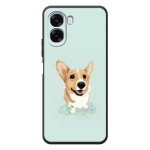 Чехлы с собаками для OPPO A6x (VPrint) (Корги)