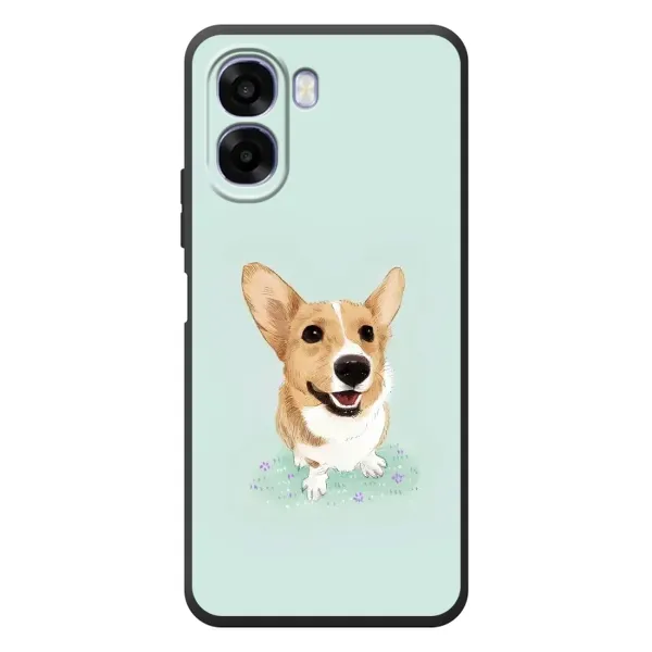 Чехол с принтом «Корги» для OPPO A6x