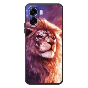 Чехол со Львом для OPPO A6x (VPrint) (Красочный Лев)