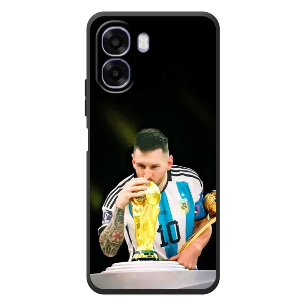 Чехол с принтом «Кубок Месси» для OPPO A6x