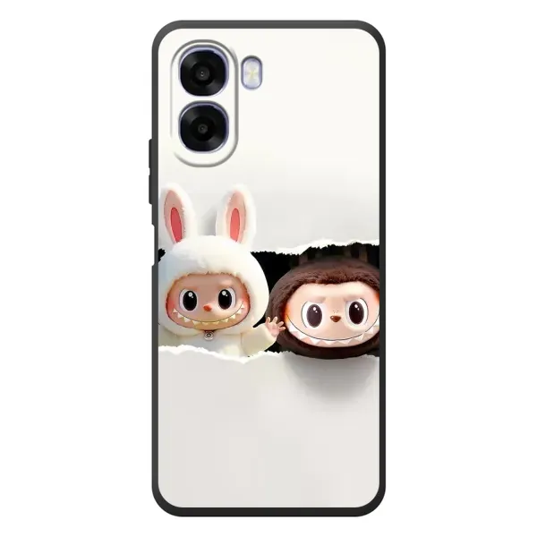 Чохол з принтом «Лабубу» для OPPO A6x
