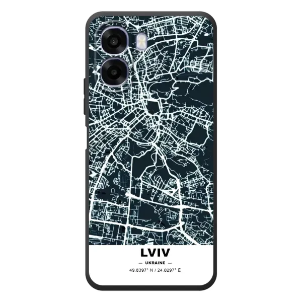Чохол з принтом «Львів» для OPPO A6x
