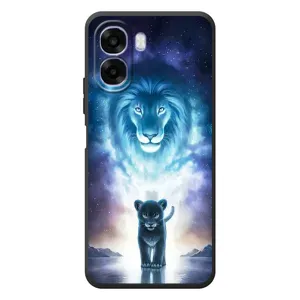 Чехол со Львом для OPPO A6x (VPrint) (Маленький лев)