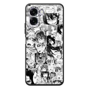 Анимешный чехол для OPPO A6x (Ahegao manga)