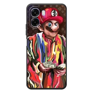 Бренднові Чохли для OPPO A6x - (PREMIUMPrint) (Mario LV)