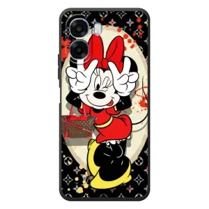 Чехол Disney Mouse OPPO A6x (PREMIUMPrint) (Минни peace)
