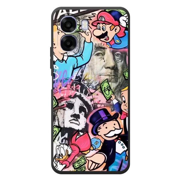 Чехол с принтом «Monopoly man» для OPPO A6x