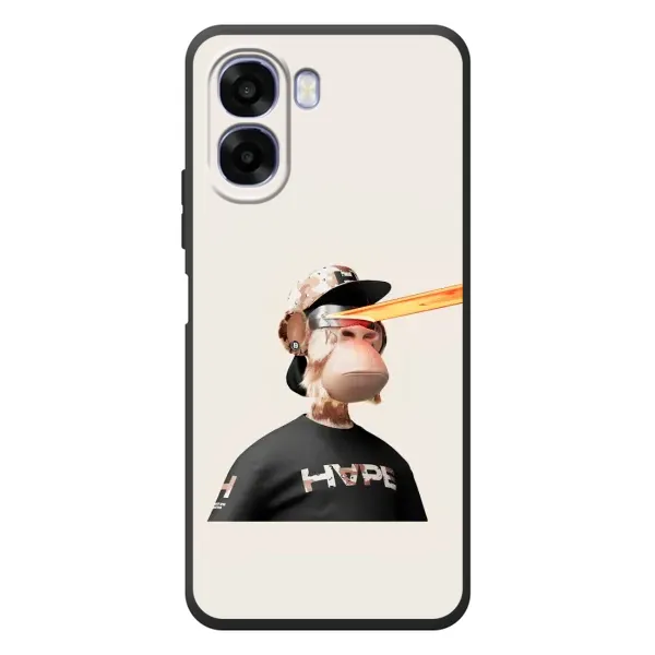 Чехол с принтом «обезьяна NFT в очках» для OPPO A6x