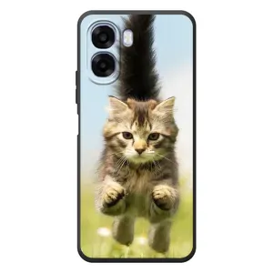 Чехлы с Котиками для OPPO A6x (VPrint) (Прыжок кота)