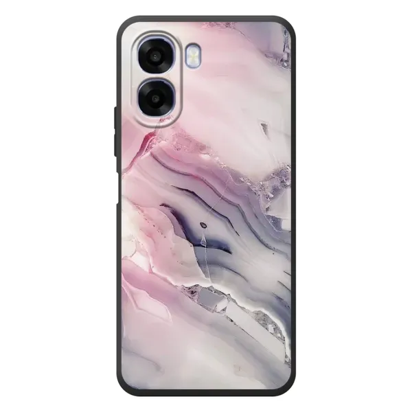 Чехол с принтом «Пурпурный Мрамор» для OPPO A6x