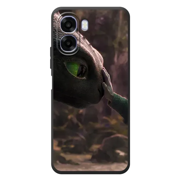 Чехол с принтом «Сцена с драконом» для OPPO A6x