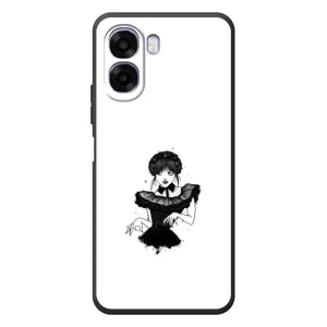 Чехлы Венсдей на OPPO A6x Уэнсдей (AlphaPrint) (танец Уэнздей)