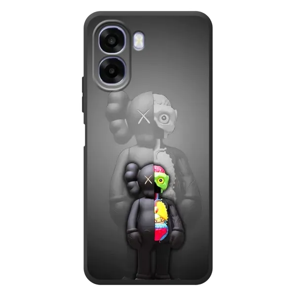 Чохол з принтом «Тіло Bearbrick» для OPPO A6x