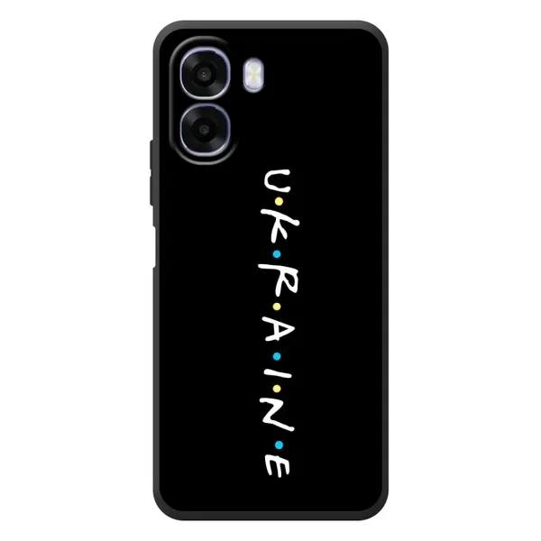 Чехол с принтом «UKRAINE» для OPPO A6x