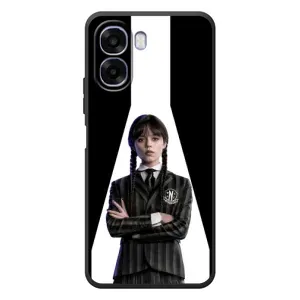 Чехлы Венсдей на OPPO A6x Уэнсдей (AlphaPrint) (W-Wednesday)