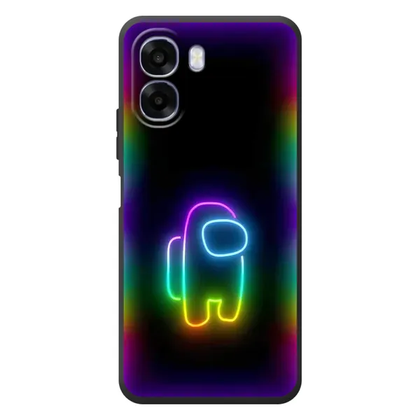 Чехол с принтом «Яркий скин» для OPPO A6x