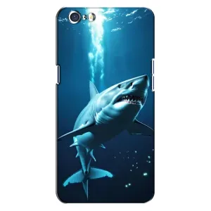 Чохол з картинкою 'Хижаки' для Oppo A71 (Акула під водою)