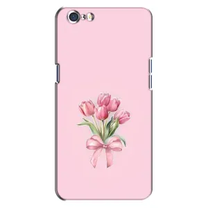 Чохол з розовим принтом для Oppo A71 (Букет квітів)