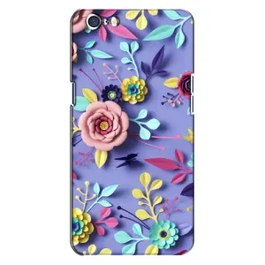 Чохли з квітами для Oppo A71 (VPrint) (Дизайн квітів)