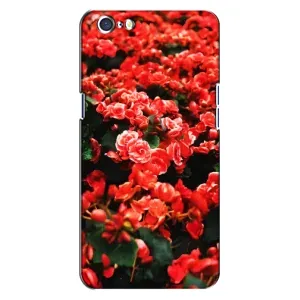 Чохли з квітами для Oppo A71 (VPrint) (Квіти червоні)