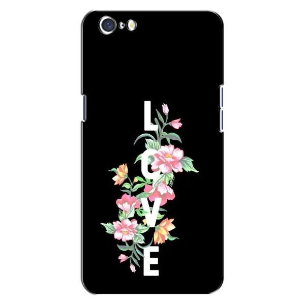Чохол з принтом «Квіти LOVE» для OPPO A71