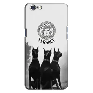 Чохли VERSACE для ОППО A71 (PREMIUMPrint) (Доберман Версаче)