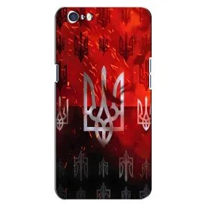 Украинские Чехлы для Oppo A71 с картинкой УПА (AlphaPrint) (ГЕРБ УПА)